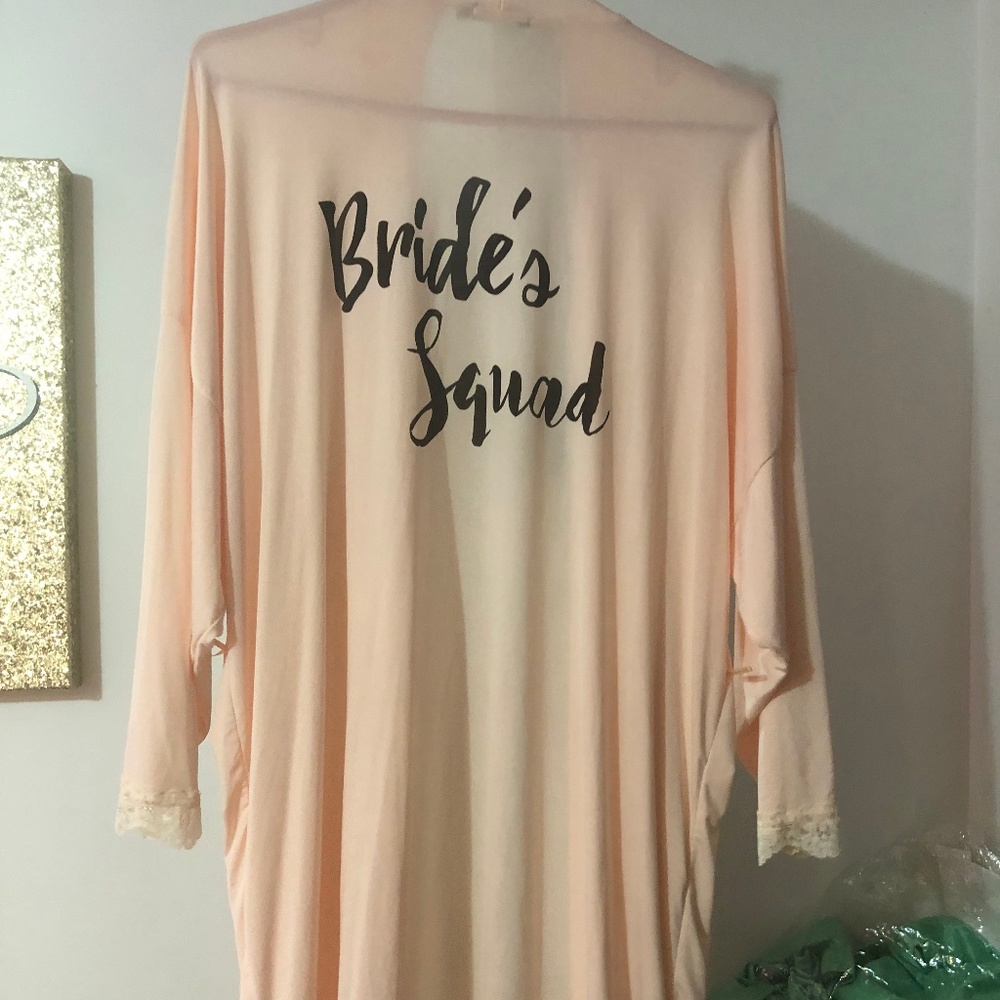 Bride's Squad robe